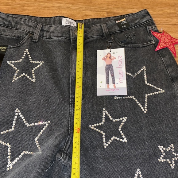 βοΈ ππ Nwt πβοΈπ Simple Society π Star Studded - Picture 4 of 12